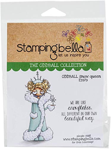 Stamping Bella Cling Stamps-Oddball Snow Queen