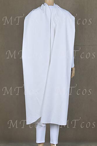 Star Wars 2 Attack of The Clones Cosplay Padme Amidala Costume Trajes - Blanco - Mujer S