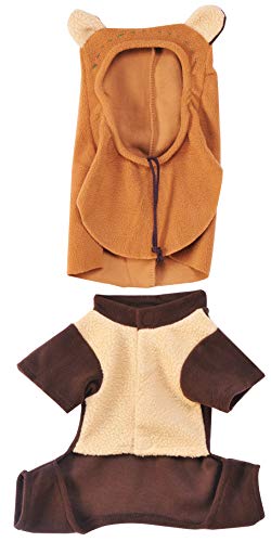 Star Wars - Disfraz de Ewok para mascota, Talla S perro (Rubie's 887854-S)