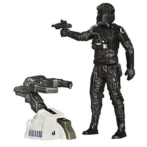 Star Wars - El Despertar de la Fuerza - Figura Space Mission First Order Tie Fighter Pilot, 9.5cm (B3450)