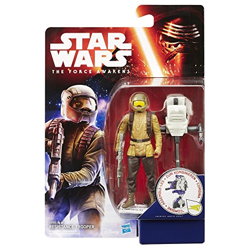 Star Wars - El Despertar de la Fuerza - Figura Space Mission Resistance Trooper, 9.5cm (B3451)