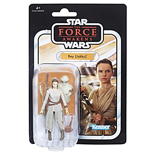 Star Wars- Figura Vintage E7 Rey Jakku (Hasbro E1641EL2)