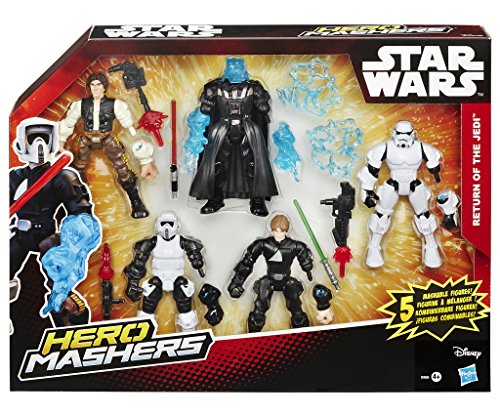 Star Wars Hero Mashers Pack de 5 Figuras 2015 Episode Vi