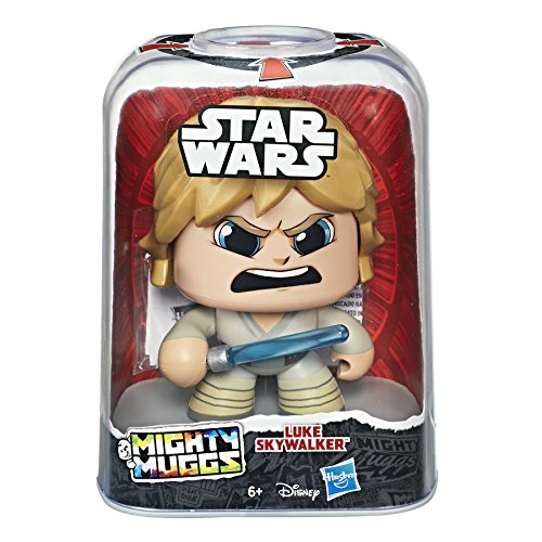 Star Wars- Mighty Muggs Figura Coleccionable, Luke, Color Skywalker, Norme (Hasbro E2173EU4) , color/modelo surtido