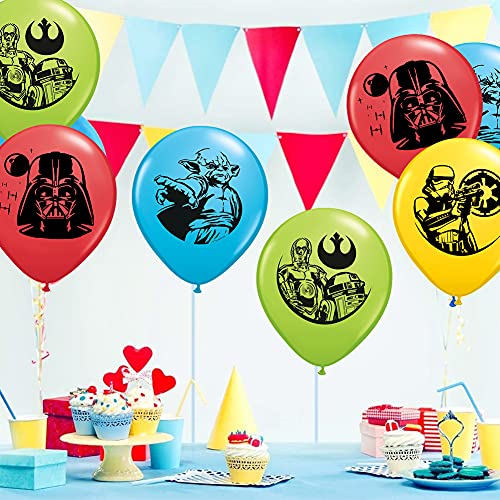 Star Wars Party Supplies Hilloly 40 Pcs BabyYoda Globo de látex Party Decoración, Fiesta de Cumpleaños Suministros Globo Decoración para Decoración de Fiesta de Cumpleaños para Niños