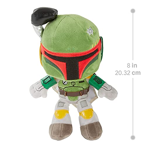 Star Wars- Peluche Boba Fett 20 cm, Color (Mattel GXB24)