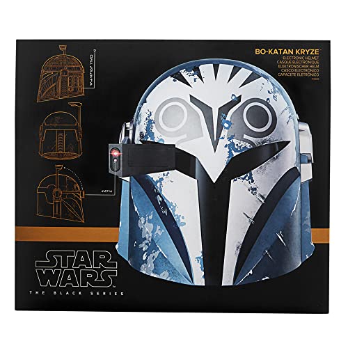 Star Wars The Black Series - Bo-Katan Kryze - Casco electrónico Premium - Star Wars: The Mandalorian - Artículo de colección para Juego de rol - Edad: 14+