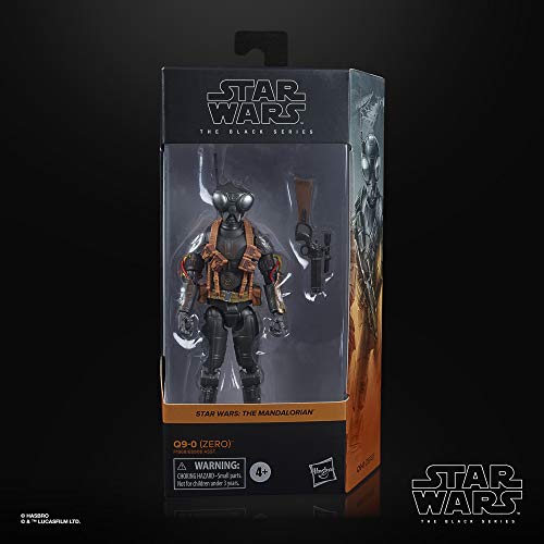 Star Wars The Black Series Credit Collection - Figura Q9-0 (Zero) a Escala de 15 cm - The Mandalorian - Edad: 4+