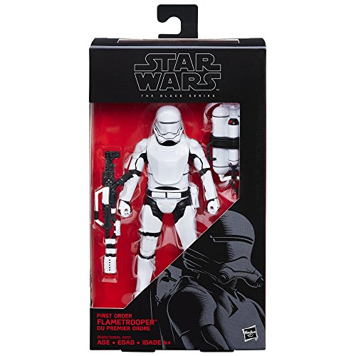 Star Wars The Black Series - Figura de flametrooper de Primera Orden de 6 Pulgadas