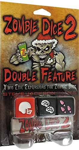 Steve Jackson Games 31324 - Zombie Dice 2 Double Feature, Juego de Dados (de 2 a 6 Jugadores)