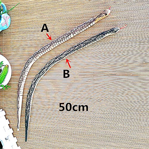 STOBOK Serpiente de Madera Juguete Simulación Serpiente Juguete Animal Modelo Manualidades Juguetes para Niños