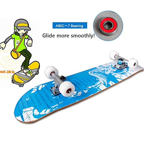 Sumeber - Tabla de skateboard para adultos, para principiantes, cumpleaños, monopatín, para adolescentes, niñas, niños y adultos, Misterio del Tarot