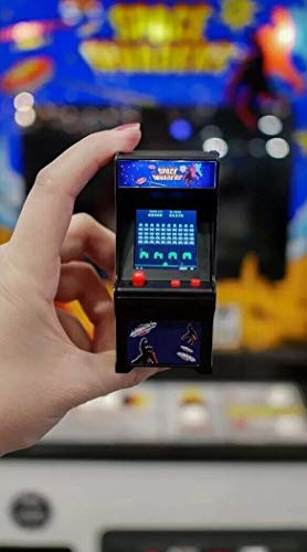 SUPER IMPULSE LIMITED-Tiny Arcade Space Invaders Llavero, multicolor, No aplica (0859421005213)