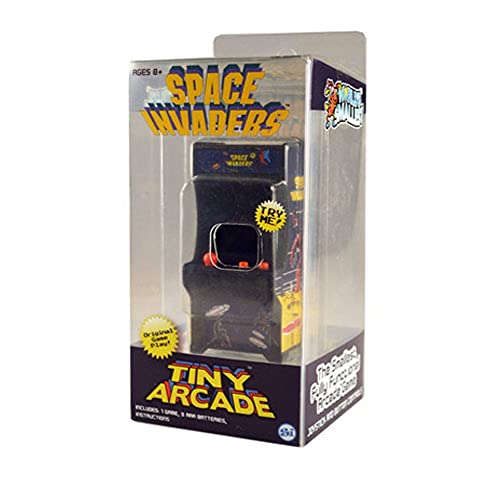 SUPER IMPULSE LIMITED-Tiny Arcade Space Invaders Llavero, multicolor, No aplica (0859421005213)