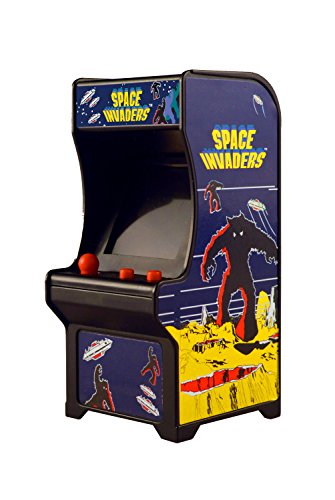 SUPER IMPULSE LIMITED-Tiny Arcade Space Invaders Llavero, multicolor, No aplica (0859421005213)