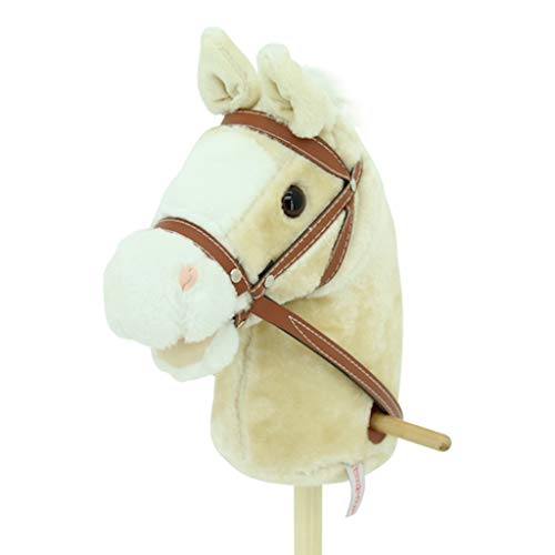 Sweety Toys- Caballo de Enchufe, Color champán (5055)