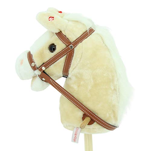 Sweety Toys- Caballo de Enchufe, Color champán (5055)