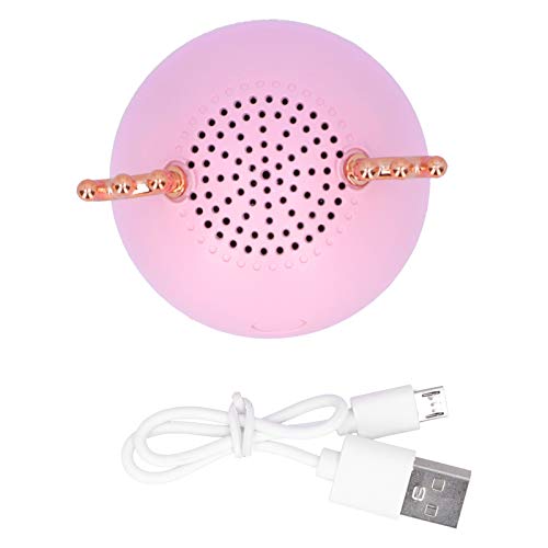 Sxhlseller Altavoz Bluetooth Inalámbrico Mini Altavoz Portátil Audio de Alto Volumen Compatible para Computadora/Teléfono(Rosa)