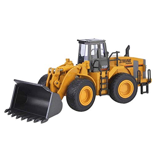 SXPC 1/50 aleación de ingeniería Modelo de vehículo Cargador Dumper articulado Conjunto Bulldozer Conjunto Dumper