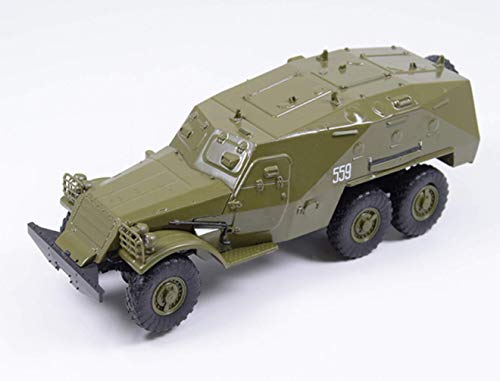 SY-Heat Modelo De Coche Blindado, Decoración De Modelos De Automóviles Rusia BTR-152 Modelo Militar 1/43 Réplica Colección Conmemorativa Militar