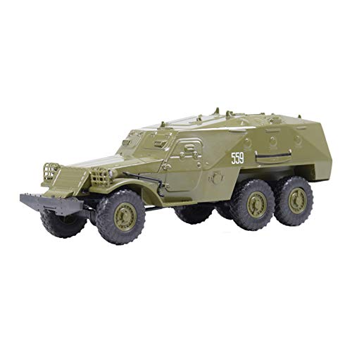 SY-Heat Modelo De Coche Blindado, Decoración De Modelos De Automóviles Rusia BTR-152 Modelo Militar 1/43 Réplica Colección Conmemorativa Militar