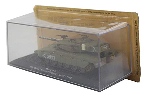 SY-Heat Modelo De Tanque De Aleaciones, Modelo De Automóvil Blindado Merkava Main Battle Tank Replica 1/72 Colección Militar Memorial Regalo