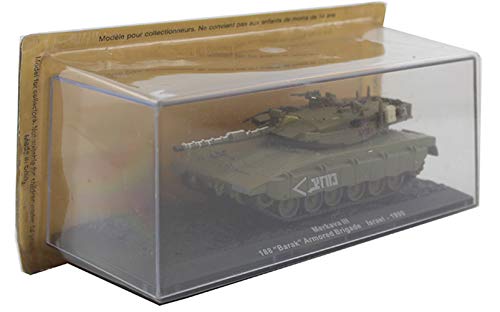 SY-Heat Modelo De Tanque De Aleaciones, Modelo De Automóvil Blindado Merkava Main Battle Tank Replica 1/72 Colección Militar Memorial Regalo