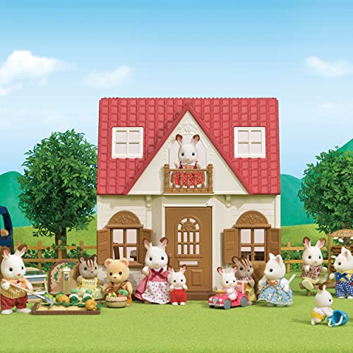 SYLVANIAN FAMILIES 5303 Casa De Campo + 4150 Familia Conejo Chocolate