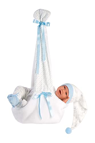 Symag Llorens 74005 Mimo - Muñeca de bebé española (42 cm)