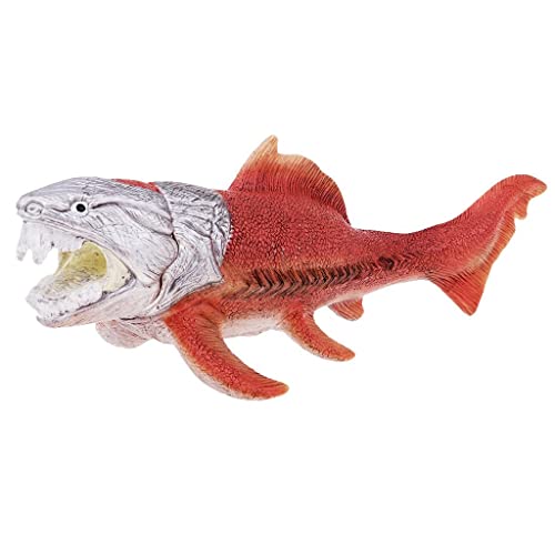 T TOOYFUL Gran PVC Dinosaurio Doll Modelo Modelo Realista No Tóxico - dunkleosteus