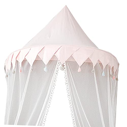 T TOOYFUL Ropa de Cama con Dosel Cama Mosquitera Cama Juego de Ropa de Cama para Bebés - Reading Nook Tent Dome Canopy