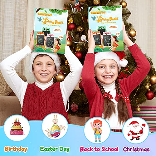 Tableta de Escritura LCD Juguetes Niños - Regalos Originales Juguetes Niños 2 3 4+ Años Tablet para Dibujo, Regalos Cumpleaños Pizarra Digital, Juegos Educativos Tablero de Dibujo Regalos Niña y Niños