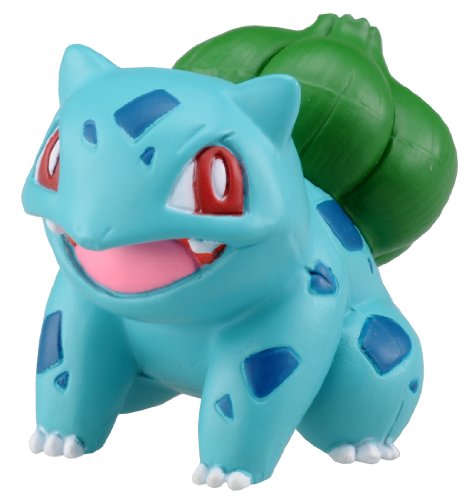 Takaratomy Official Pokemon X and Y MC-002 ~ 1.25" Bulbasaur/Fushigidane Action Figure