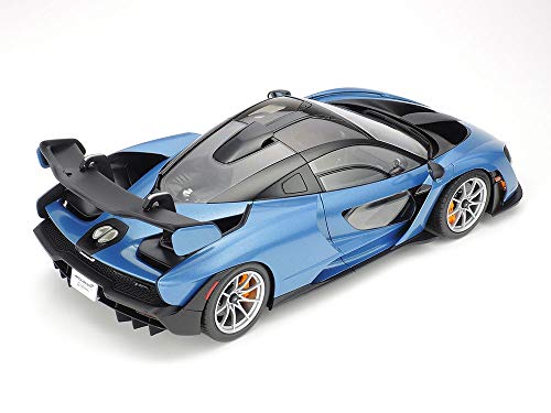 Tamiya 1:24 McLaren Senna-réplica Fiel, plástico, Hobby, encolado, Kit de modelismo, Montaje, sin Pintar, Rojo, Color (24355)