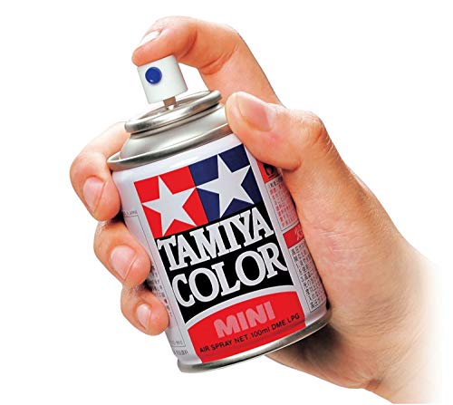 TAMIYA 86001-A00 86001 PS-1 - Pintura en aerosol de policarbonato para modelismo de plástico, accesorios de manualidades, pintura en aerosol para modelismo, 100 ml (1 unidad)