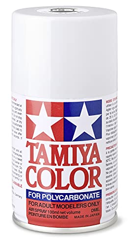 TAMIYA 86001-A00 86001 PS-1 - Pintura en aerosol de policarbonato para modelismo de plástico, accesorios de manualidades, pintura en aerosol para modelismo, 100 ml (1 unidad)