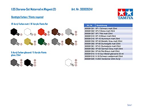 Tamiya - Figura para modelismo Escala 1:35 (35241) [Importado]