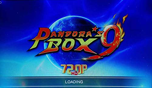 TAPDRA Pandora's Box 9 1660 en 1 Multi Game Jamma Board Salida VGA - Arcade Machine Jamma Accessories Kit de bricolajeSupport LCD y CRT