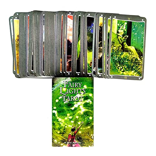 Tarjeta de Tarot de Luces de Hadas,Fairy Lights Tarot Card,with Bag,Standard