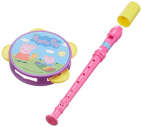 Tavitoys Peppa Pig Set Musical Pandereta Silbo Y Flauta