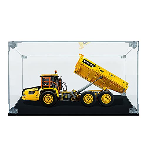 Teca de plexiglás – Arca Lite® | Compatible con 6 x 6 Volvo – Camión articulado Lego (42114) (Teca sin fondo)