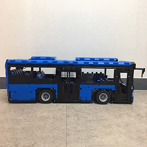 Technology Building Blocks Bus Kit, 2673 Terminal Blocks Technology Bus Dos Pisos para Autobús Londres, Kit Modelo de Autobús Tecnológico Compatible con Lego Technic J