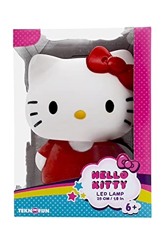 Teknofun Hello Kitty Lampara de Decoración con Mando a Distancia