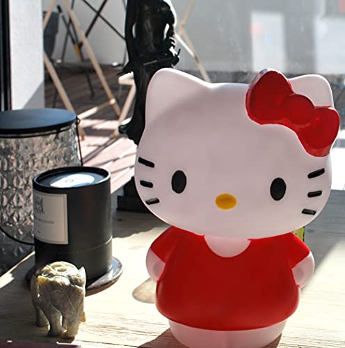 Teknofun Hello Kitty Lampara de Decoración con Mando a Distancia