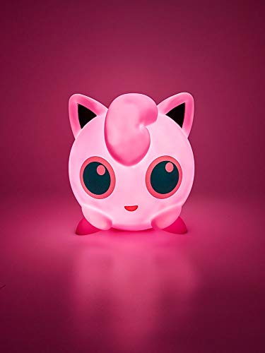 Teknofun- Jigglypuff Lámpara LED Pokémon, Color Rosa, 25 cm (Madcow Entertainment 811362)