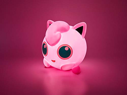 Teknofun- Jigglypuff Lámpara LED Pokémon, Color Rosa, 25 cm (Madcow Entertainment 811362)