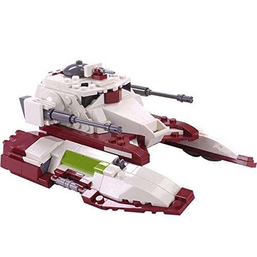 TENHORSES Republic Fighter Tank TX-130T Construction Set 378 piezas - Juego de construcción compatible con Lego Star Wars