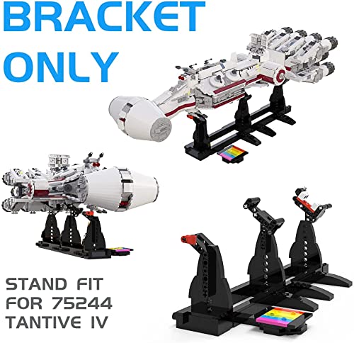 Tenhorses Soporte para Lego Star Wars 75244 Tantive IV Bloques de construcción | Compatible Avec Star Wars 75244 Tantive IV Naves Espacial | Soporte Destructor Star Wars | (213 pièces)