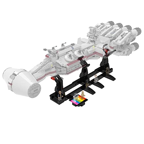 Tenhorses Soporte para Lego Star Wars 75244 Tantive IV Bloques de construcción | Compatible Avec Star Wars 75244 Tantive IV Naves Espacial | Soporte Destructor Star Wars | (213 pièces)