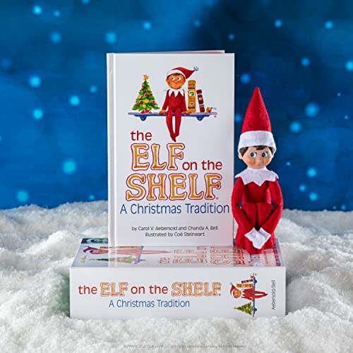 The Elf on the Shelf - a Christmas Tradition, niño de ojos azules